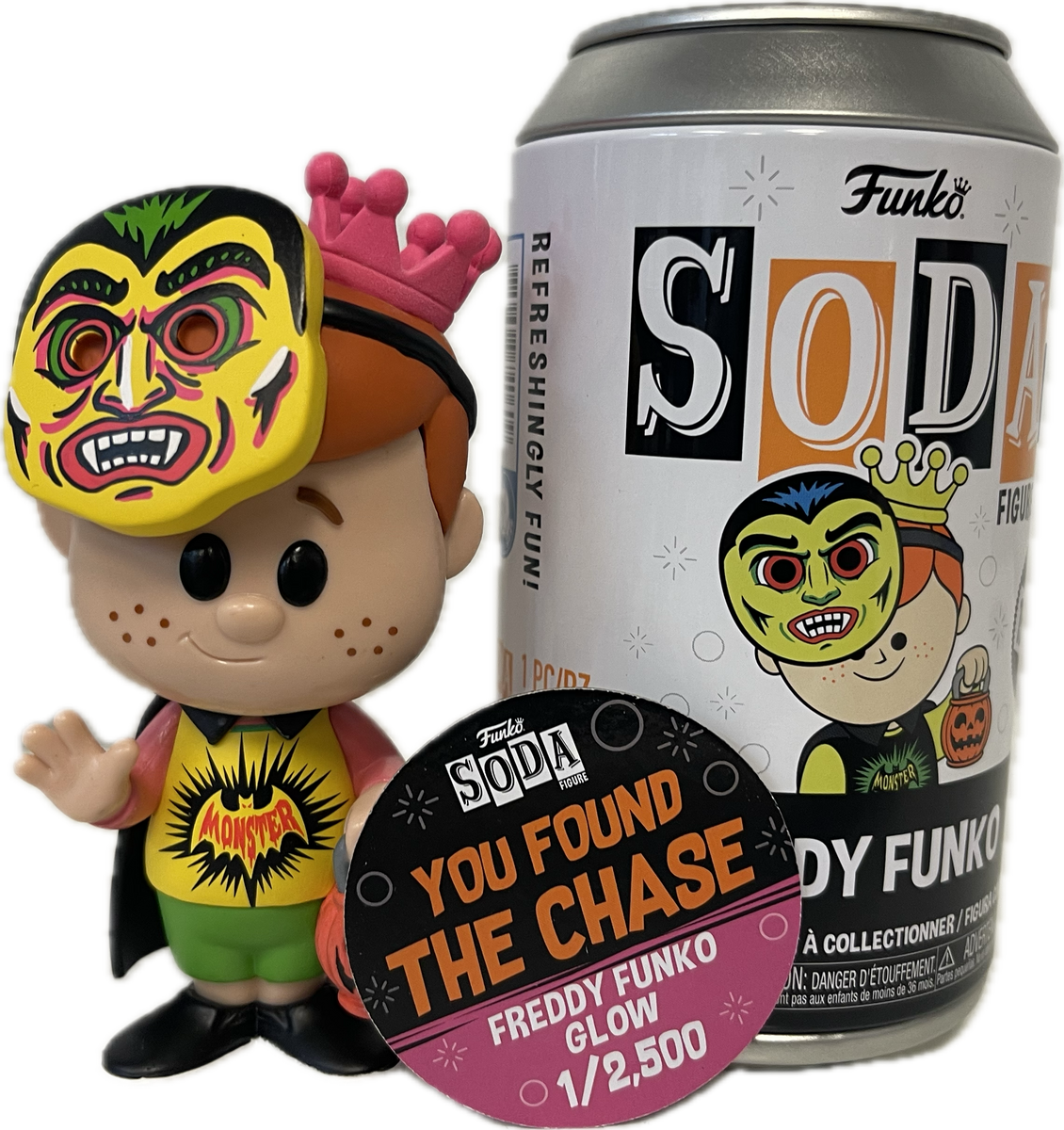 Funko Pop! Soda: Freddy Funko Glow Chase 1/1,250