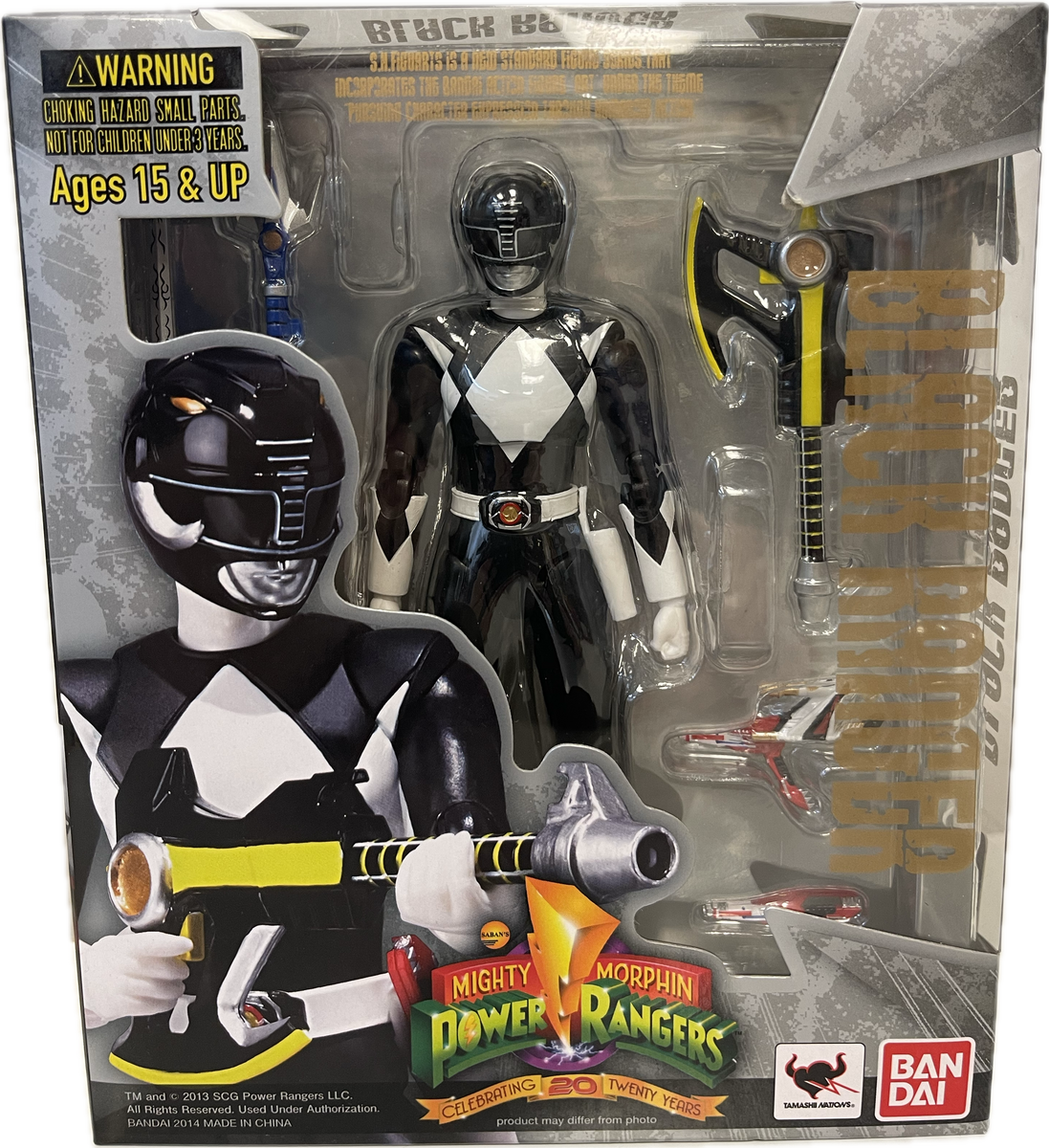 S H Figuarts Mighty Morphin Power Rangers Black Ranger Big Ben S Comix Oasis