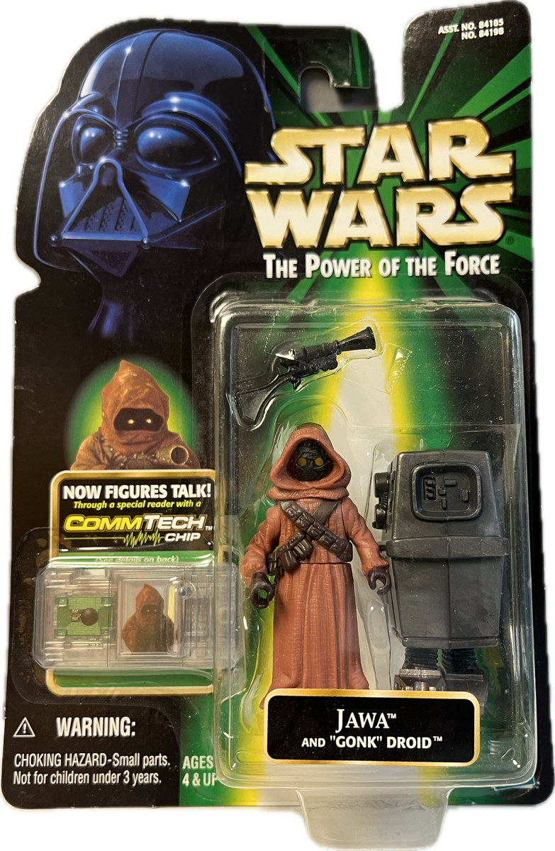 Star Wars Power of the Force Commtech Chip Jawa & Gonk Droid Big Ben