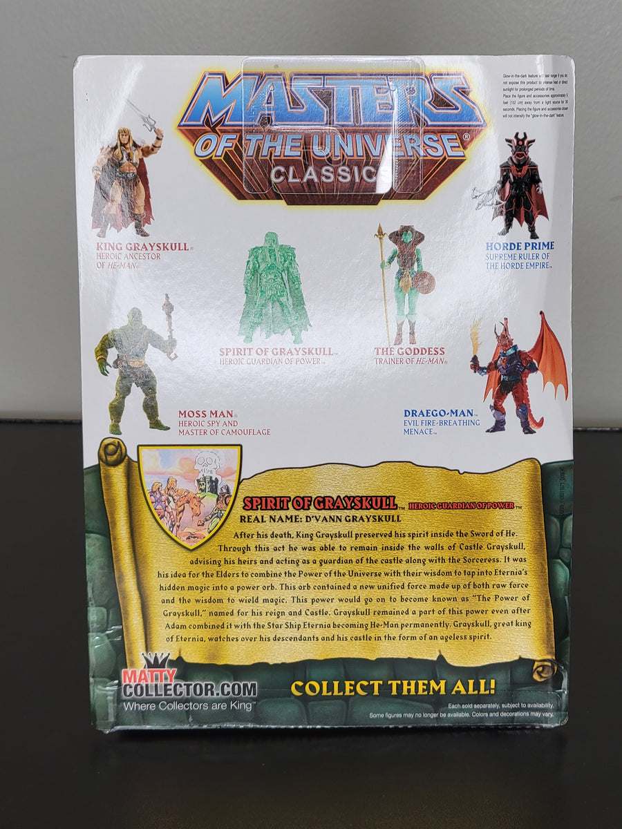 MotU Classics Spirit offers of Grayskull