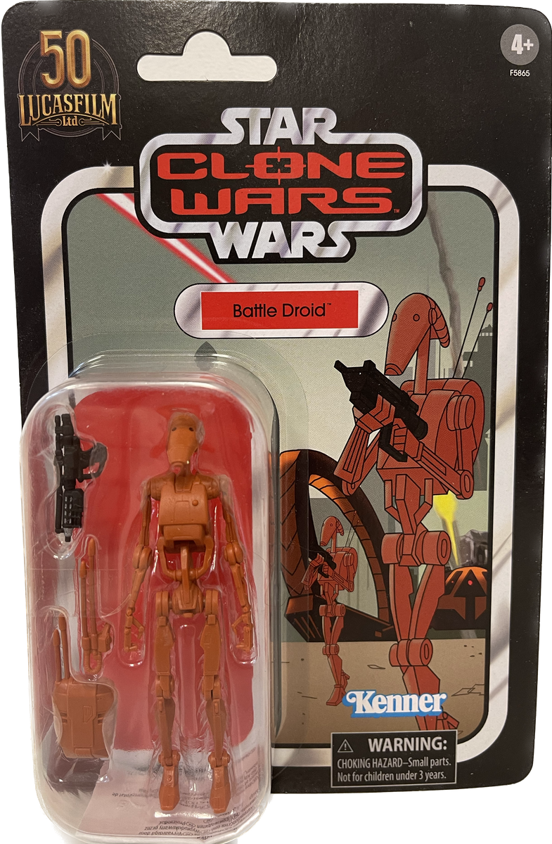 Star Wars Vintage Collection Clone Wars Battle Droid VC216 Big Ben's