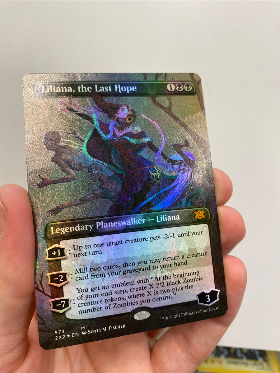 Liliana, the Last Hope FOIL ETCHED (Double Masters 2022)