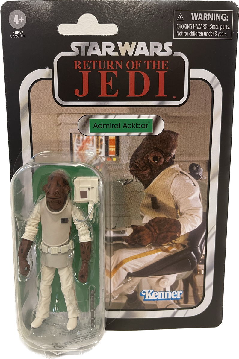 Star Wars Vintage Collection Return Of The Jedi Admiral Ackbar VC22 20 Big Ben's Comix Oasis