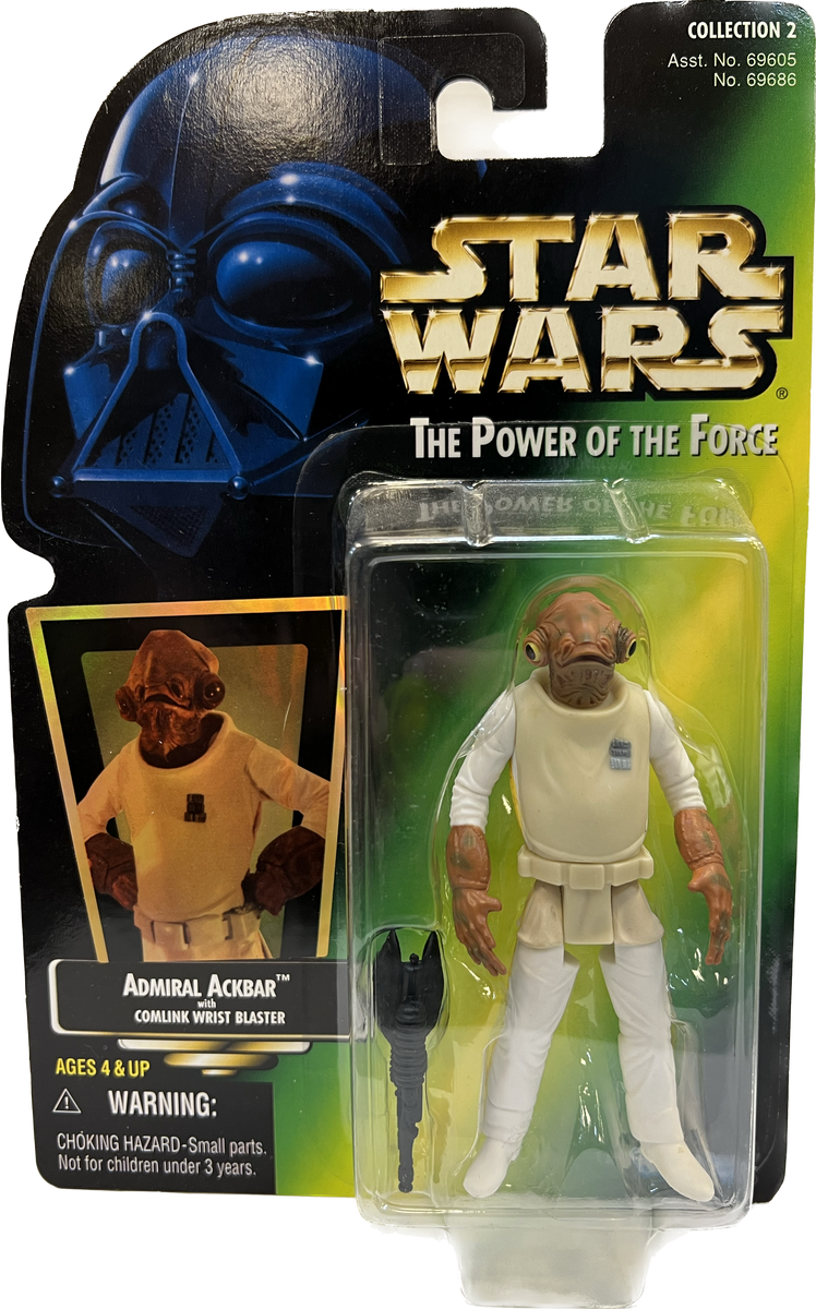 Star Wars Power of the Force Admiral Ackbar Big Ben's Comix Oasis