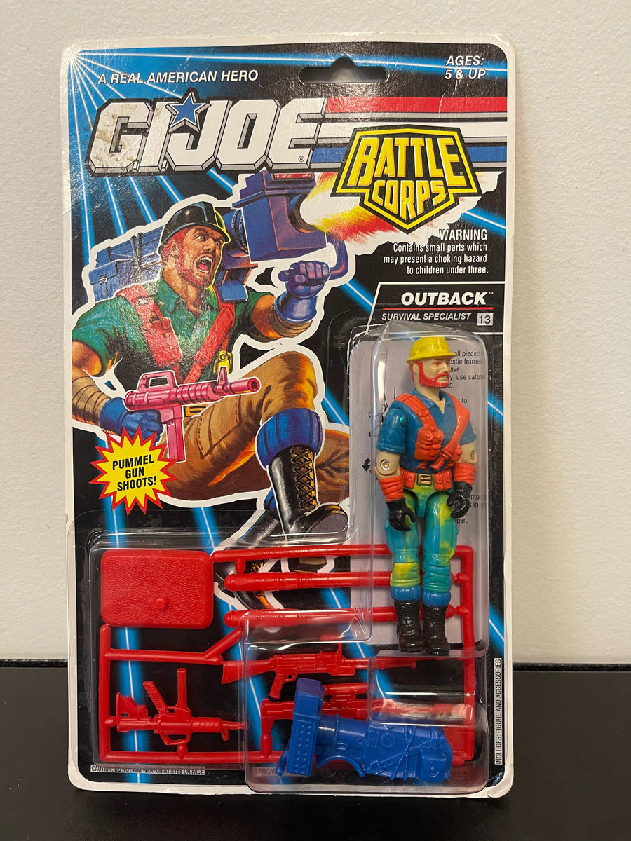 Gi Joe Battle Corps Outback 1992 Big Bens Comix Oasis