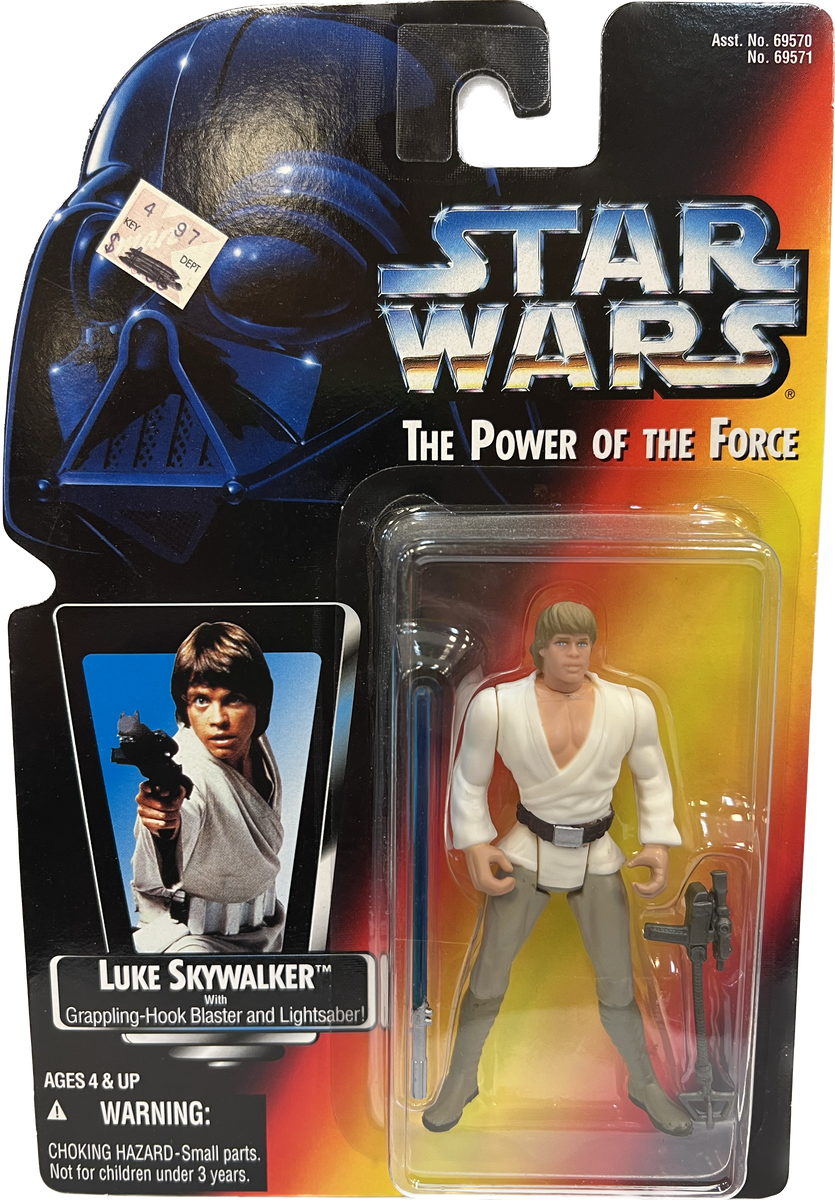 Star Wars Power of the Force Luke Skywalker with Grappling Hook & Ligh