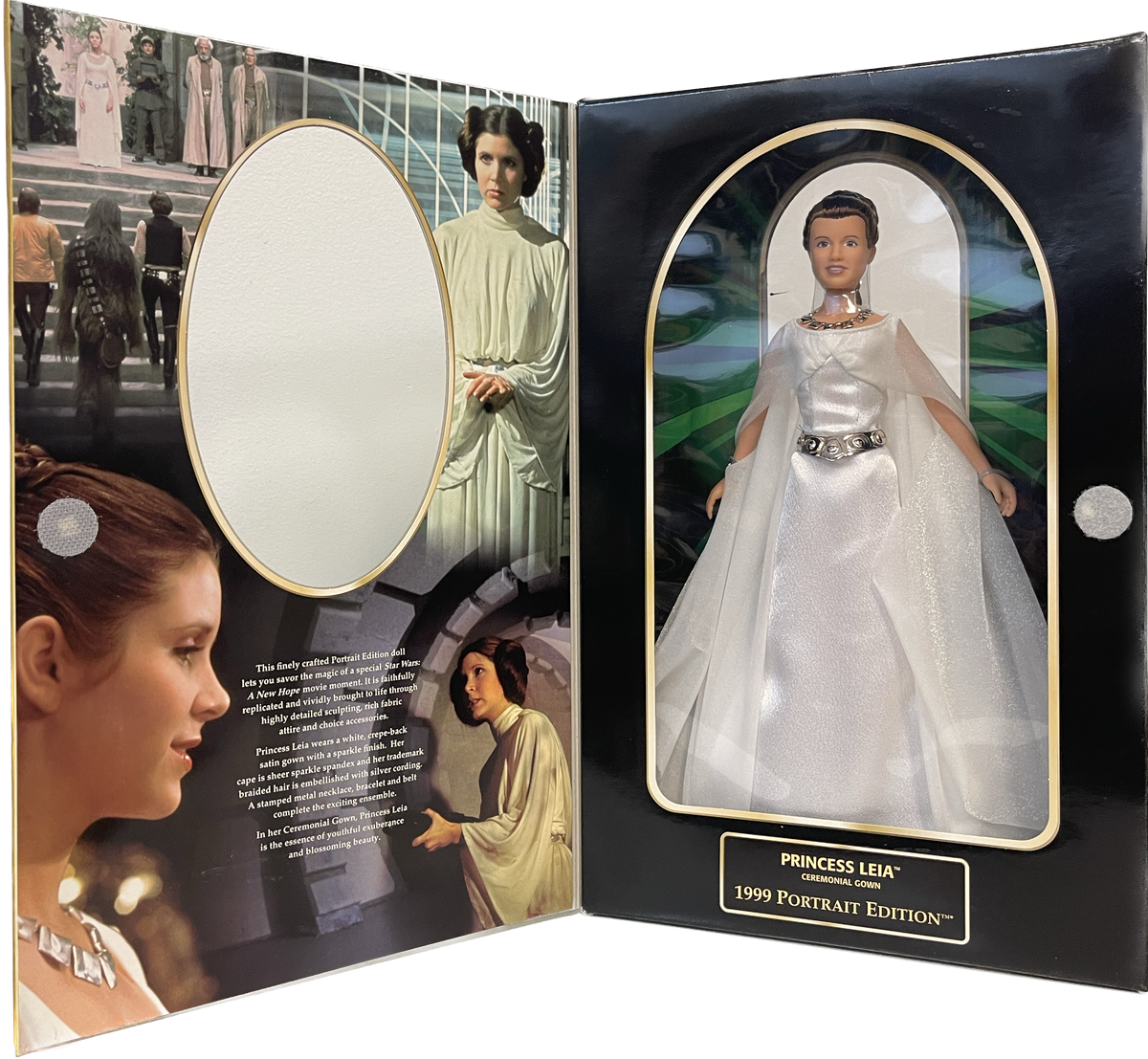 Star Wars 1999 Portrait Edition 12 inch Princess Leia in Ceremonial