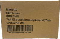 Funko Soda Umbrella Academy Number 5/ Chase Sealed Case Of 6 Cans