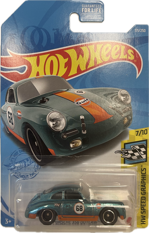 Mattel Hot Wheels HW Speed Graphics 7/10 Porsche 356 Outlaw 171/250