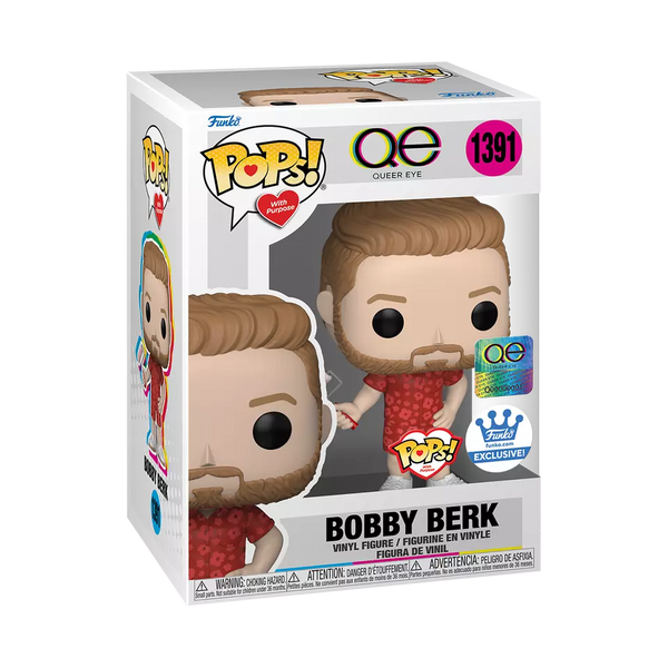 Funko Pop! Vinyl: Queer Eye - Bobby Berk - Funko Web (FW) (Exclusive) #1391