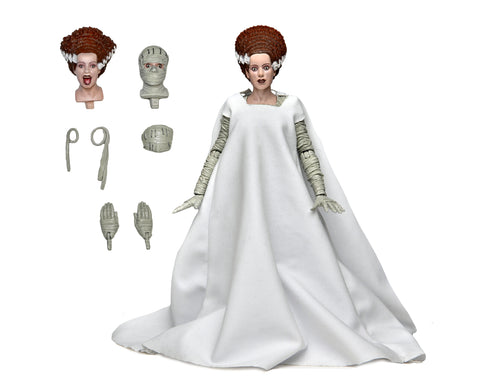 Universal Monsters 7” Scale Action Figure Ultimate Bride of Frankenstein (Color)