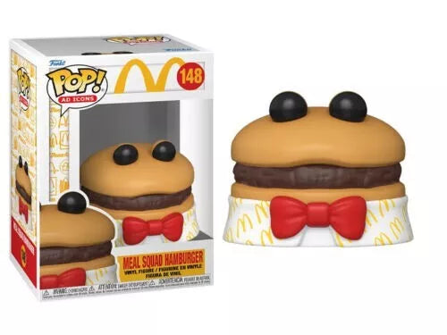 McDonald's MEAL SQUAD HAMBURGER POP VINYL FIGURE AD ICONS NEW #148