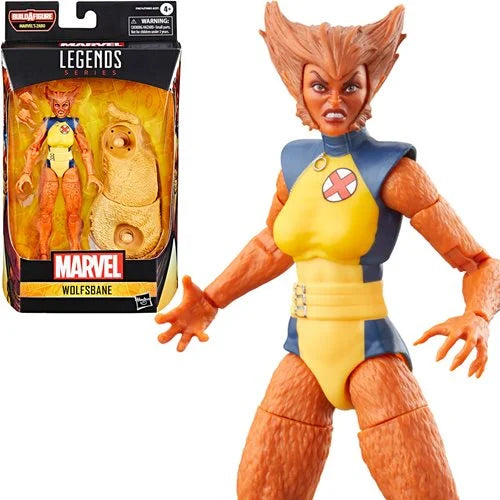 Marvel Legends Zabu Series Wolfsbane 6-Inch Action Figure