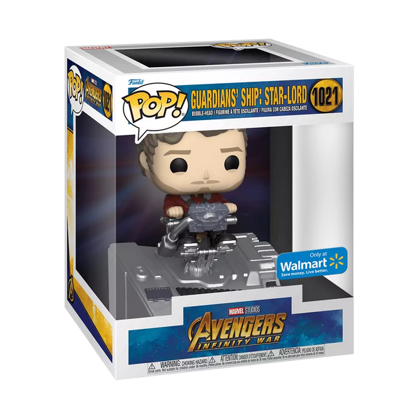 Funko Pop! Guardians' Ship: Star-Lord Bobble Head (1021) - Infinity War