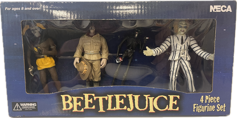 Beetlejuice 4 Piece Figurine Set