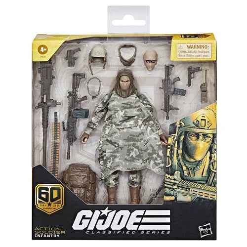 G.I. Joe Classified Series 60th Anniversary 6-Inch Action Soldier Infantry Action Figure