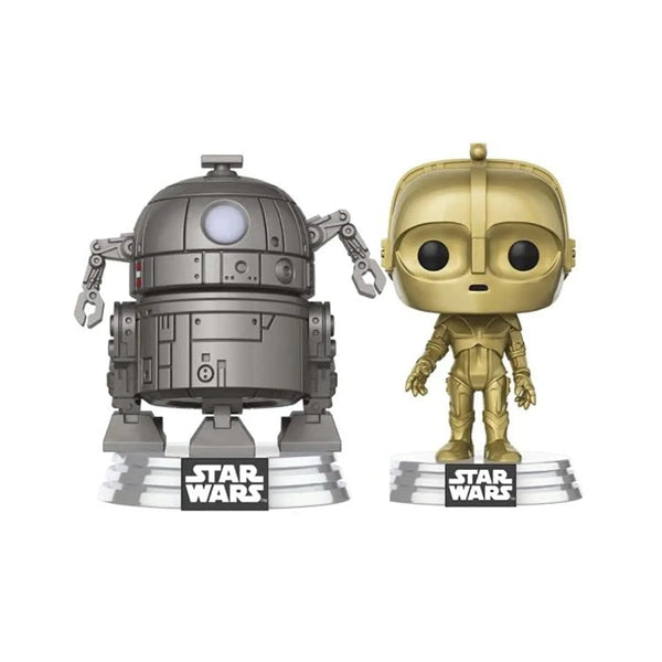 Funko POP! Star Wars C-3PO and R2-D2 Concept Series 2 Pack Bobble Heads Vinyl