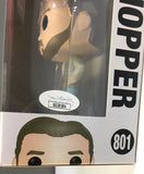 Funko Pop! STRANGER THINGS: Hopper #801 - DAVID HARBOUR Signed JSA COA wh