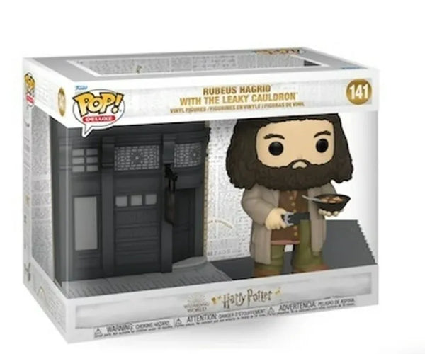 Funko POP Deluxe Harry Potter The Leaky Cauldron with Hagrid #141