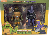 Teenage Mutant Ninja Turtles Michelangelo VS. Foot Soldier