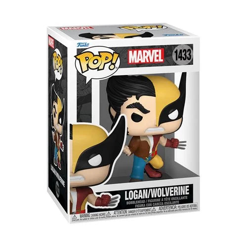 Marvel Comics Split Logan/Wolverine Pop! Vinyl Figure