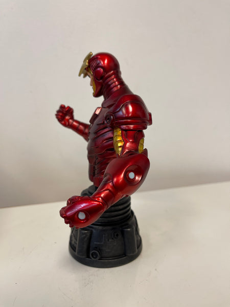 The Invincible Iron Man (Unmasked Version) Marvel Mini-Bust Statue