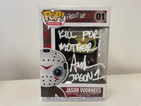 Pop Movies Friday The 13th Jason Voorhees #01 Signed By Ari Lehman