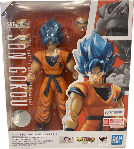 S.H.Figuarts Dragonball Super Saiyan God Son Gokou