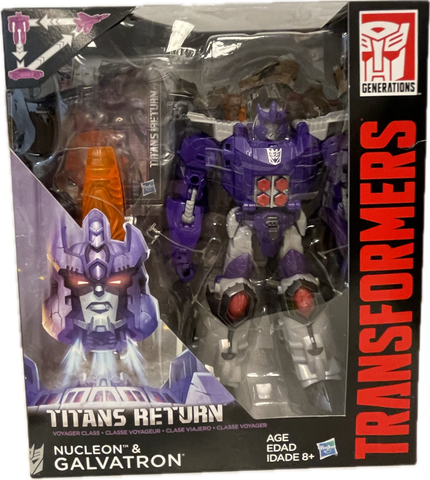 Transformers Titans Return Nucleon & Galvatron