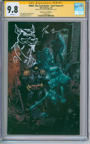 TMNT: The Last Ronin - Lost Years #1 CGC Signature Series 9.8 Retailer Incentive