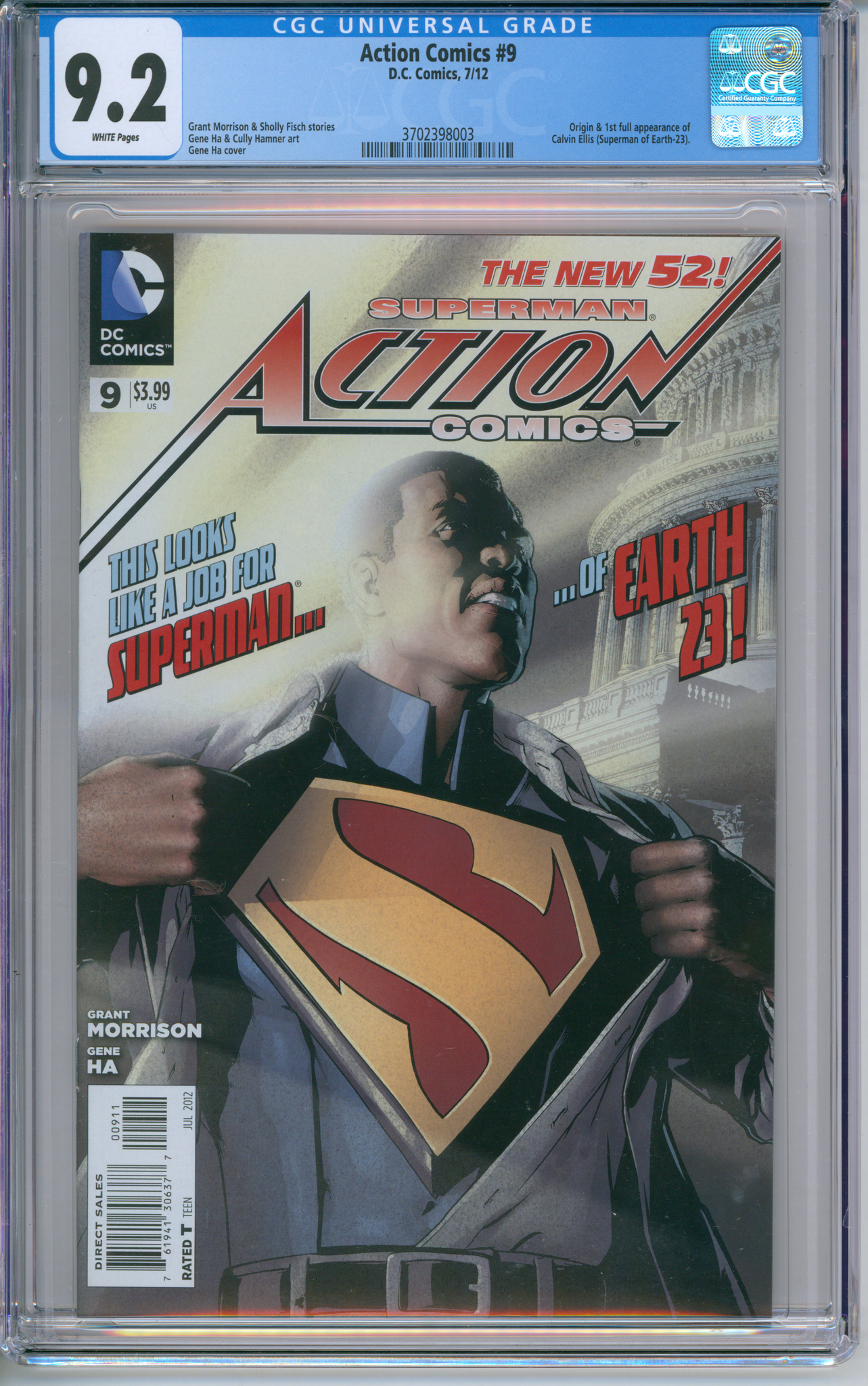 Action Comics #9 CGC 9.2