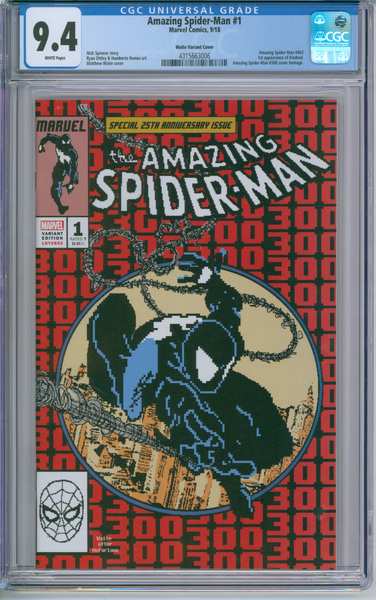 Amazing Spider-Man #1 CGC 9.4 Waite Variant