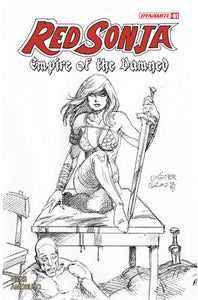 Red Sonja Empire Damned #1 Cover M 20 Copy Variant Edition Linsner Line A