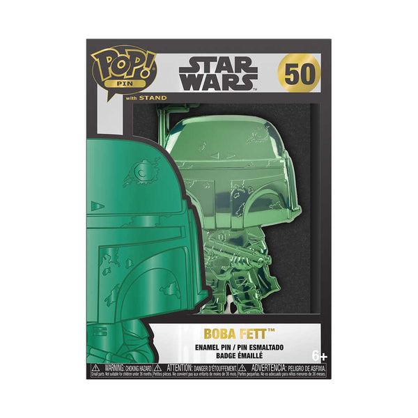 Lf Funko Pop Lpp Star Wars Dark Side Boba Fett Neon