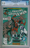 Amazing Spider-Man #344 CGC 9.8 1st Appearance Of Cletus Kasady & Cardiac