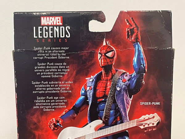 Marvel Legends Series Spider-Man Spider-Punk Lizard Build-A-Figure