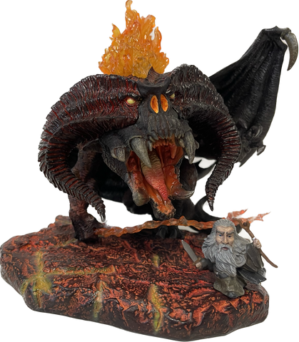 Defo-Real Balrog Vinyl Figure w/ Base & Miniature Gandalf