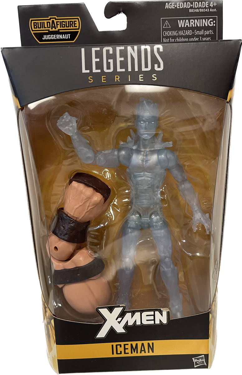 Marvel Legends Series X-Men Iceman Juggernaut Build-A-Figure – Big Ben ...