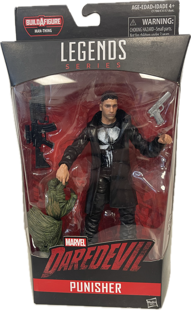 Marvel Legends Series Daredevil Punisher Figure Man-Thing Build-A-Figu –  Big Ben's Comix Oasis