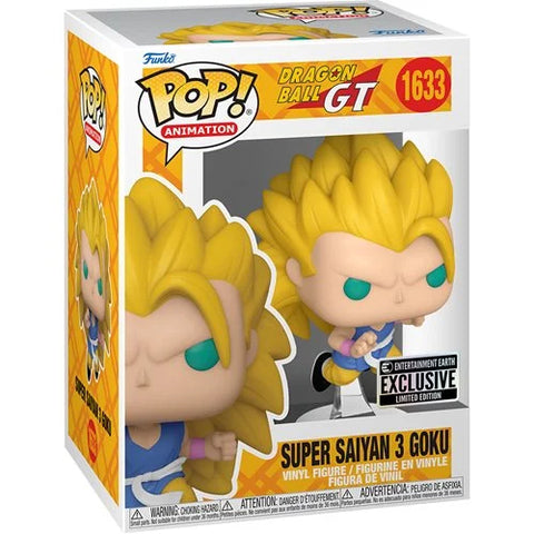 Dragon Ball GT Super Saiyan 3 Goku Pop! Vinyl - EE Excl. #1633