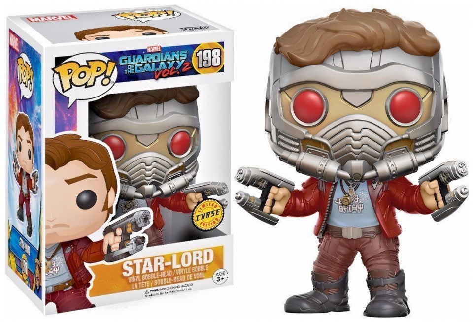 Pop! Guardians Of The Galaxy Vol. 2 Star-Lord *Chase* 198