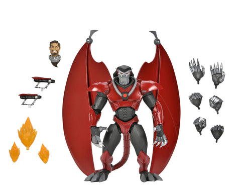 Gargoyles 7″ Scale Action Figure Ultimate Armored David Xanatos