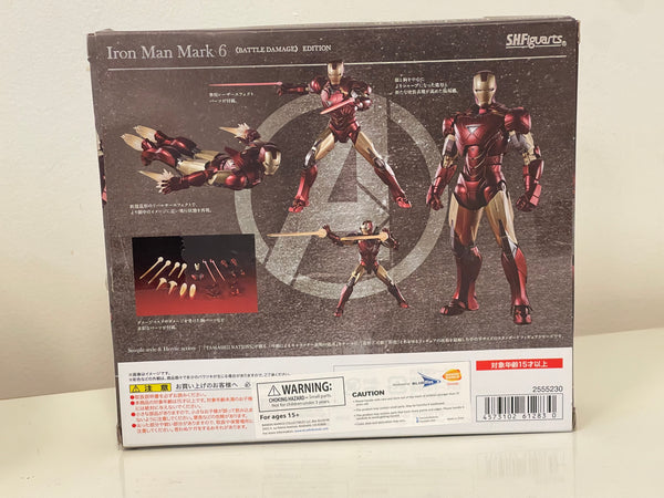 S.H.Figuarts The Avengers Iron Man Mark 6 (Battle Damage) Edition