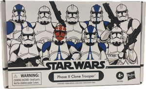 Star Wars Vintage Collection Phase II Clone Trooper Figure Set