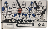 Star Wars Vintage Collection Phase II Clone Trooper Figure Set