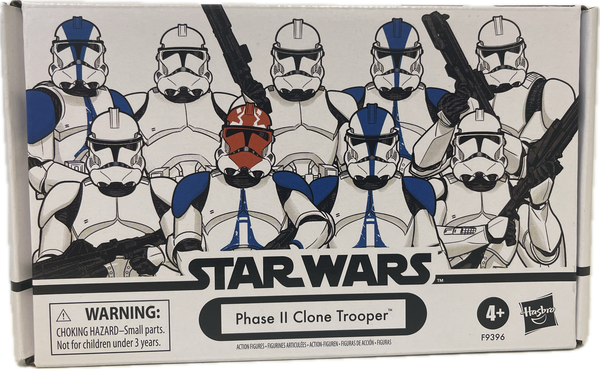 Star Wars Vintage Collection Phase II Clone Trooper Figure Set