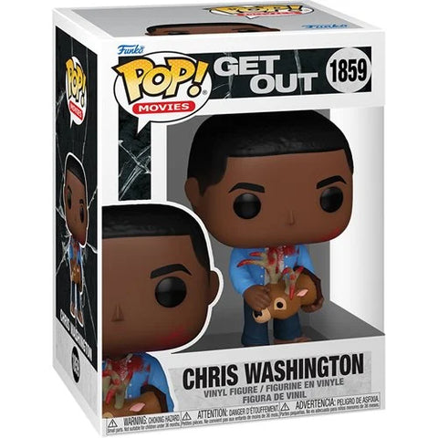 Get Out Chris Washington with Deer Head Pop! Vinyl Figure