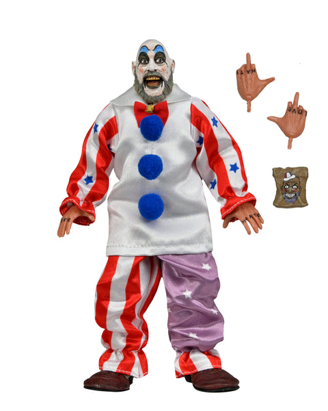 House of 1000 Corpses 20th Anniversary 8” Clothed Action Figure Captain Spaulding