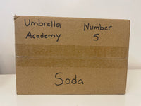 Funko Soda Umbrella Academy Number 5/ Chase Sealed Case Of 6 Cans