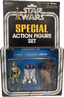 Star Wars Special Android Figure Set C-3PO, R2-D2, & Chewbacca